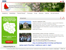 Tablet Screenshot of nowaewangelizacja.pl